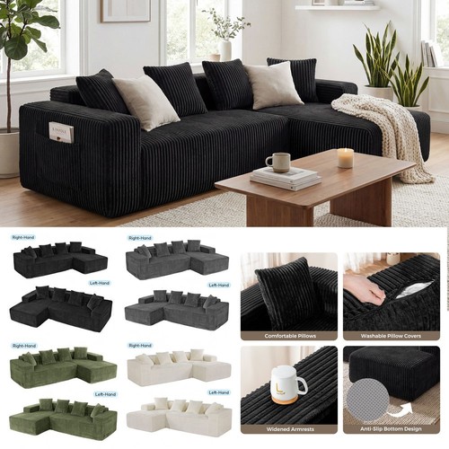 Jumbo cord corner - corner, suite