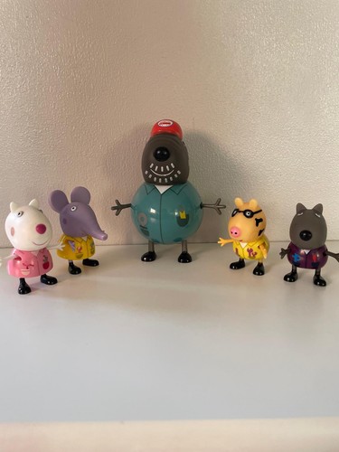 Grandad dog peppa pig - pig, figures