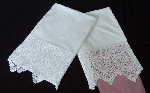 White pillowcases pure cotton - white,