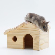 Wooden Hamster House Hamster