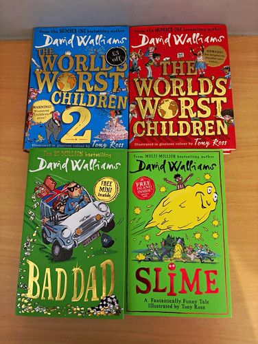 David walliams hardcover - david, 4