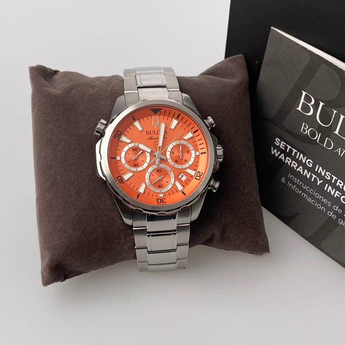 New bulova marine star men - new,