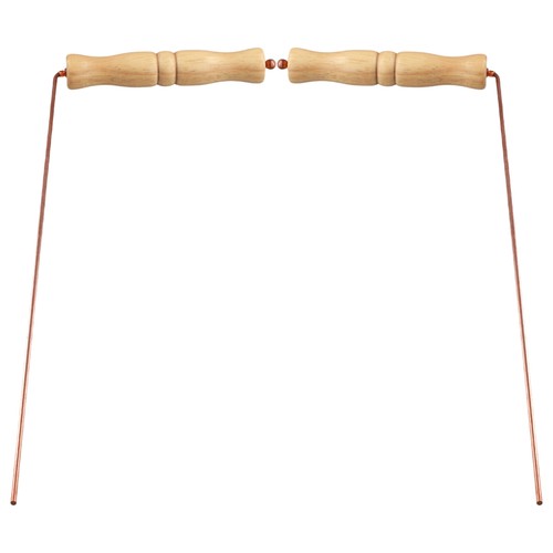 Copper dowsing rods kit - copper, for
