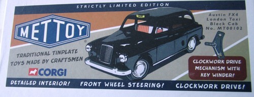 Mettoy london black austin - london,