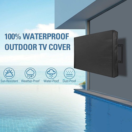Outdoor cover with clear - tv,