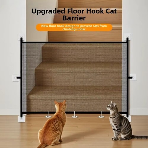Retractable pet dog gate - retractable,