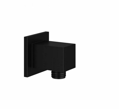 Square wall mounted matt black - matt,