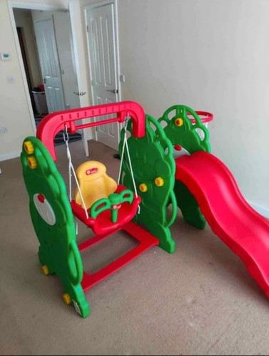 Outdoor swing and slide - swing,