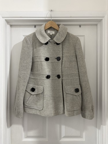 Women grey peacoat 40 - women’s,