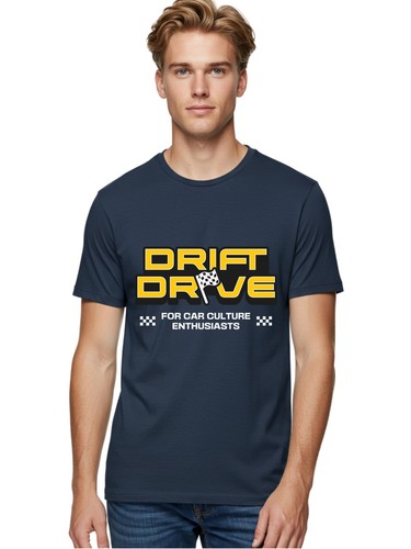 Drift drive mens graphic - drift-drive,