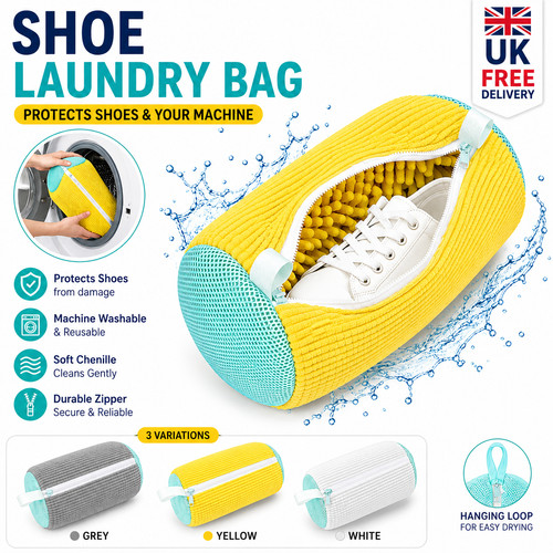 Shoe washing machine bag - washing,