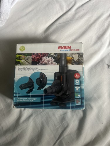Eheim compact aquarium - on, pump