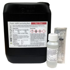 Polycraft Crystic 446PA Polyester Fibreglass Layup Resin & Catalyst 5kg