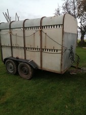 10ft IFOR WILLIAMS LIVESTOCK  TRAILER