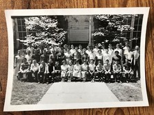 1950's REAL PHOTO Avondale Elementary School Canton Oh STUDENTS Grade Class #3