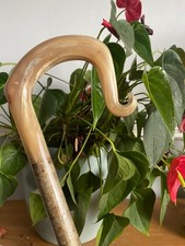 rams horn markt stick on hazel shank 130cm to crown of handle
