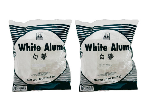 Pure potassium alum lumps food - pure,