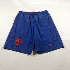 RARE Nike Dri-Fit Manny Pacquiao Pac-Man BlueTraining Shorts Boxing Mens Sz L