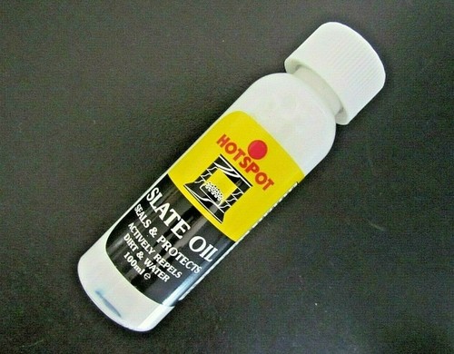 Slate oil for fire - slate,