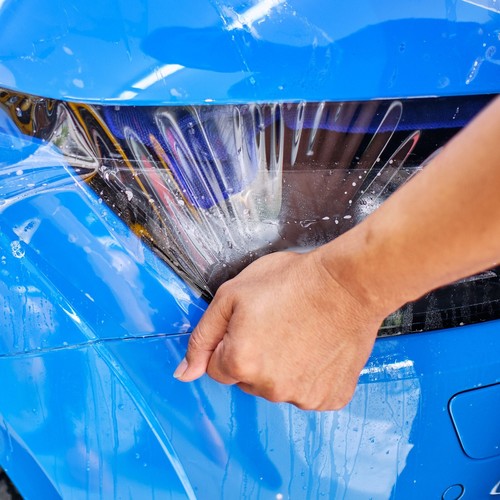 Paint protection film - film, self