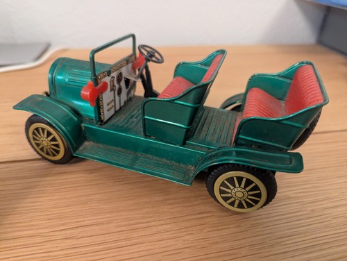 Vintage toy car - vintage, friction