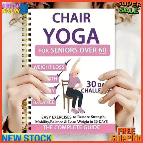 Chair yoga for seniors - yoga, over