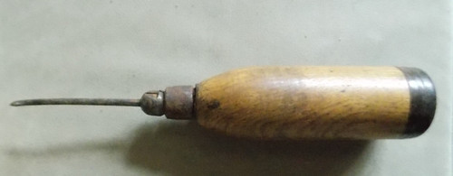 Leather working tool vintage - working,