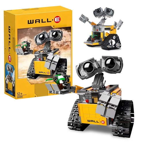 Wall 687pcs robot action - wall-e,