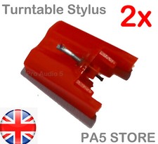 2x Turntable Stylus Fits