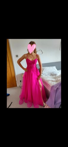 Pink prom dress jora - prom,