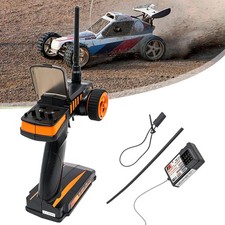 Flysky FS-GT2 2.4GHz 2 Channel Radio Remote Transmitter & GR3E Receivers RC Cars