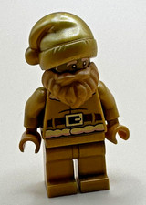 LEGO® Golden Santa Claus Minifigure – Genuine Christmas Holiday Exclusive BAM 