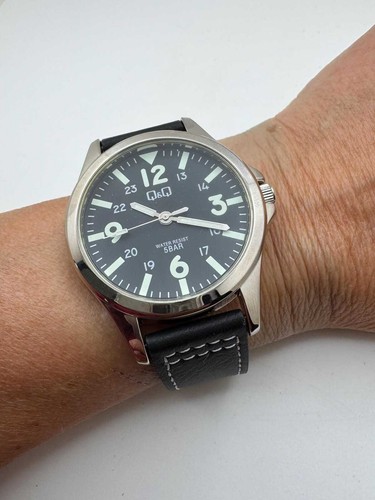 Military field watch black - military,
