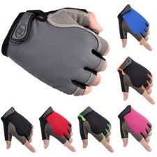 Men Women Gym Fitness Gloves Weight Lifting Bodybuilding Training Workout Gloves