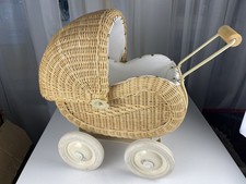 Dolls Pram Rattan 50 x 48 x 24