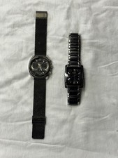 2 piece Bulova Watches Lot Mens Very Nice