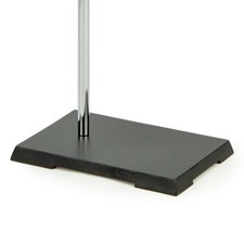 Philip Harris Retort Stand Base - 200mm x 125mm - Black NEW