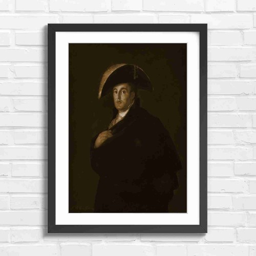Vintage portrait man bicorn - vintage,