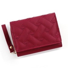Women Short Small Money Purse Wallet Ladies Leather Folding Coin Card Holder UK