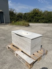 Utopia Wall Mounted Vanity Unit And Basin