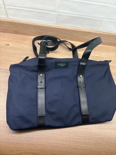 Navy blue radley handbag - blue,