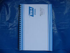 BSA C15 PARTS BOOK FOR DISTRIBUTOR MODELS 1958-ONWARDS