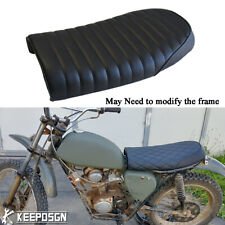 Motorcycle PU Cafe Racer Seat
