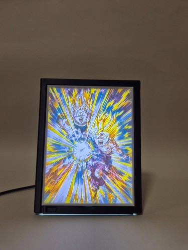 Lithophane coloured picture - lithophane,
