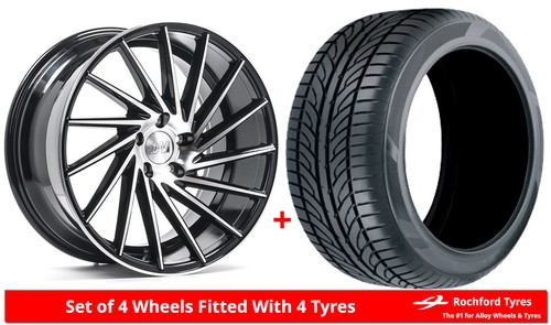 Alloy wheels tyres 1av - tyres, 18"