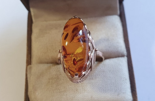 Vintage soviet 14k gold baltic - vintage,