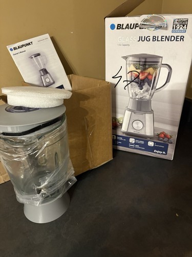 Blaupunkt glass jug blender - glass,