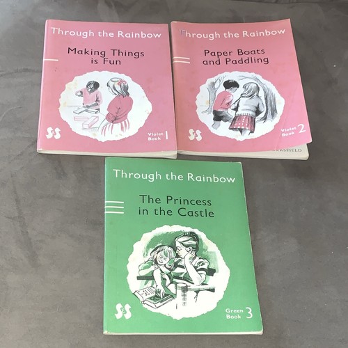 Vintage school reading book - 3x,