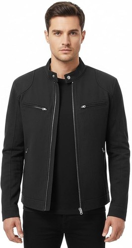 Men cafe racer black cotton - racer,