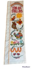 vintage textile Tapestry Hand